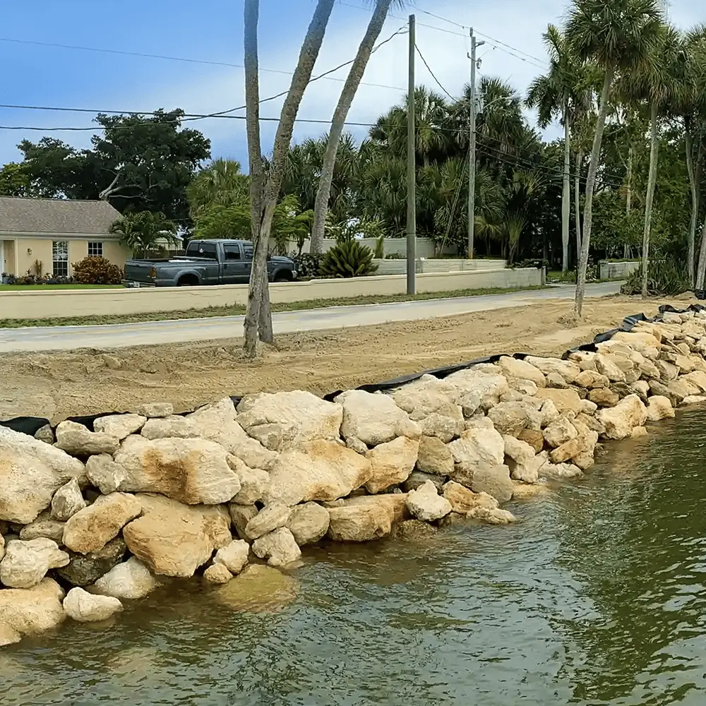 Riprap Shoreline Revetments